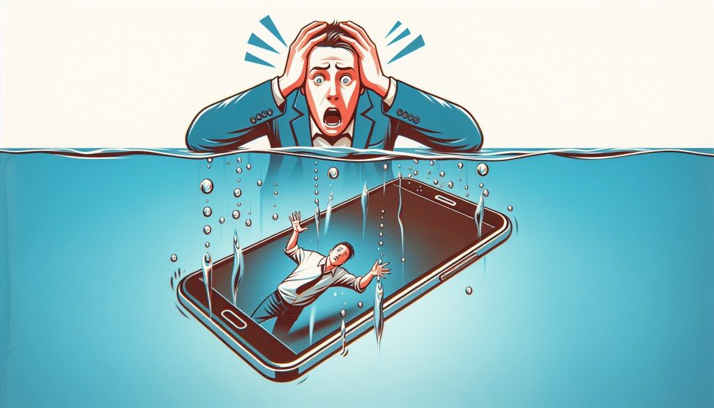 découvrez quoi faire si vous rêvez de faire tomber votre téléphone dans l'eau et comment interpréter ce rêve.