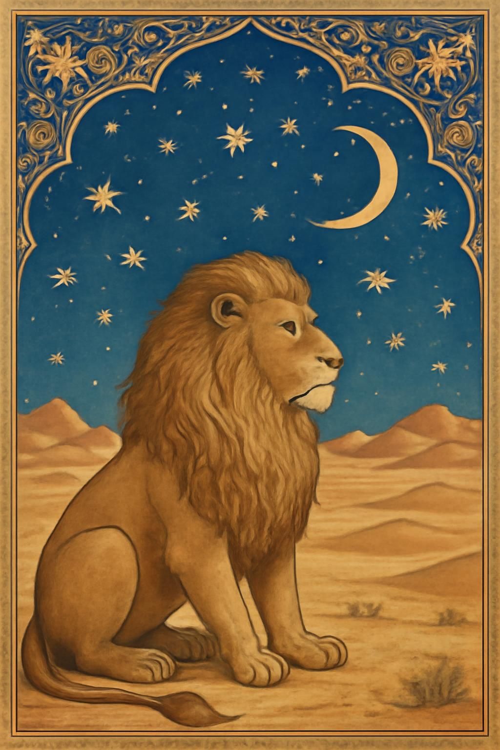 découvrez la signification et l'interprétation de rêver de lion dans l'islam, symboles et messages spirituels associés à cet animal puissant selon la tradition islamique.